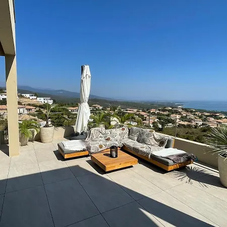 Corse Du Sud Avec Piscine Et Vue סארי סולנזארה