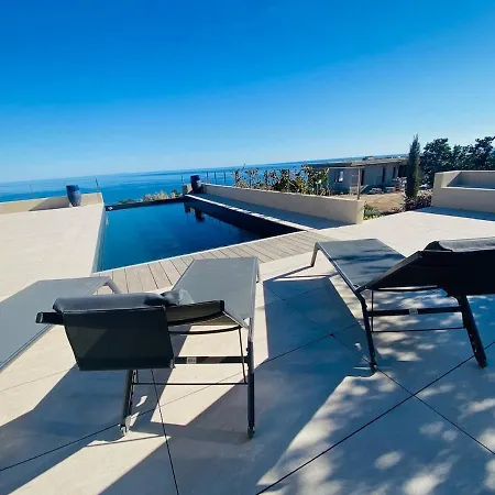 Villa Corse Du Sud Avec Piscine Et Vue Sari-Solenzara