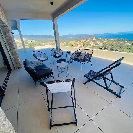 Villa Corse Du Sud Avec Piscine Et Vue *