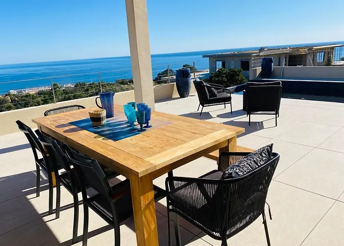 Corse Du Sud Avec Piscine Et Vue Villa