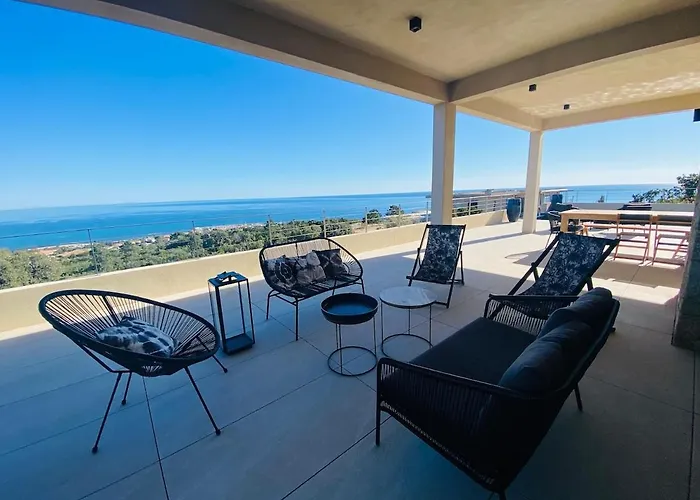 Corse Du Sud Avec Piscine Et Vue