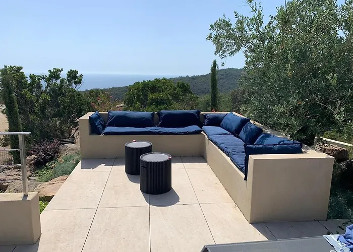Corse Du Sud Avec Piscine Et Vue Villa